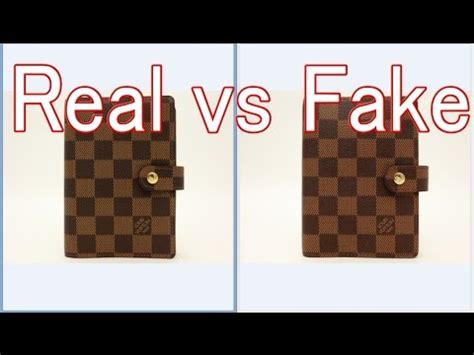 louis vuitton agenda pm real or fake|how to check for false Louis Vuitton.